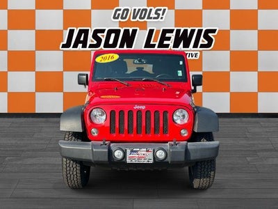 2016 Jeep Wrangler Unlimited 4WD 4dr Sport
